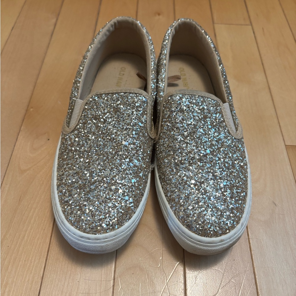 Glittery Slip-On women’s shoes